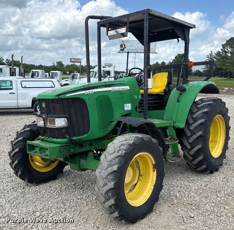 【AAKE】KNOW ★ HALF T (4color!) 2004 John Deere 6420 tractor in Okemah, OK | Item EJ8397