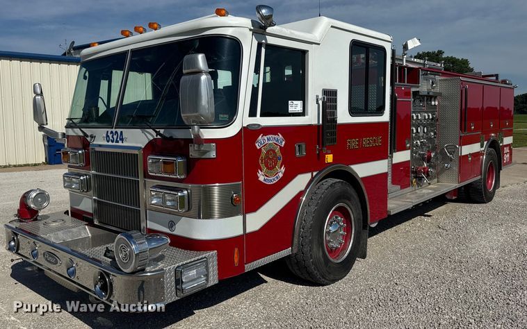 1992 Pierce pumper fire truck - DV4246