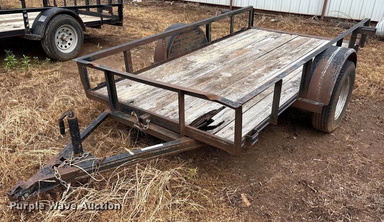 Shop built utility trailer - DY2544