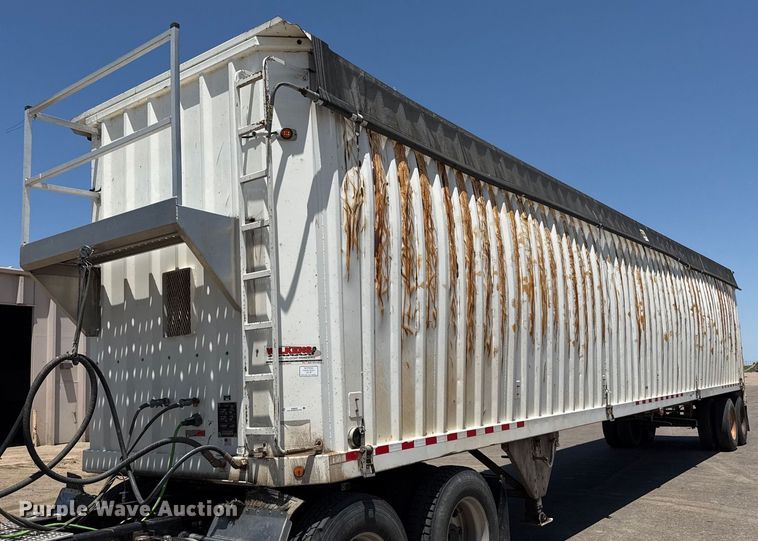 2014 Wilkens 50127SCG0T walking floor trailer - DZ8523