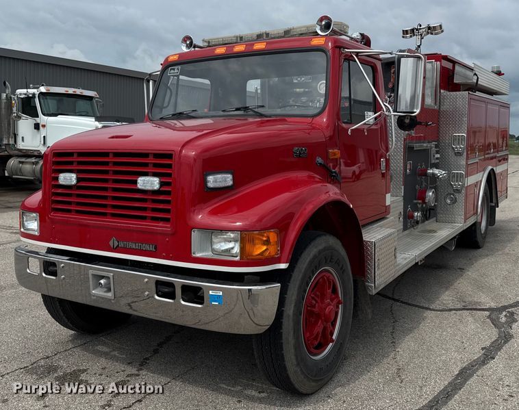 1994 International 4900 pumper fire truck - ED4236