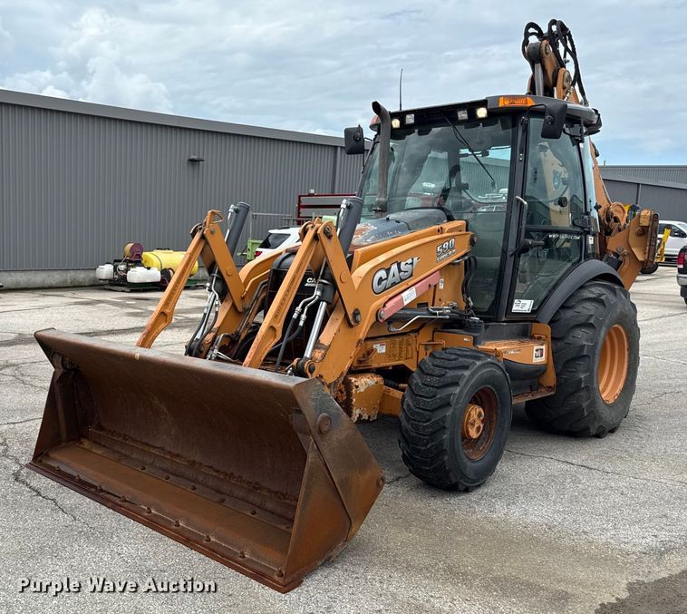 2013 Case 590 Super N backhoe - ED4240