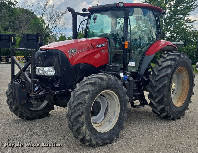 2018 Case Maxxum 150 MFWD tractor - EF1668