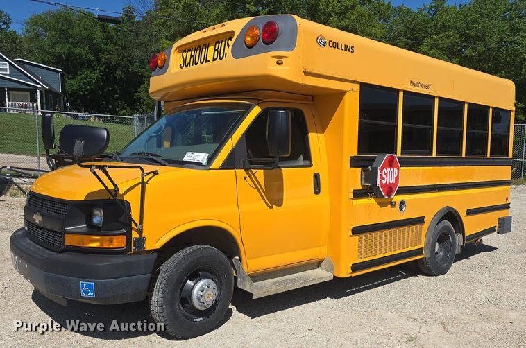 2012 Chevrolet Express school bus - EF3569