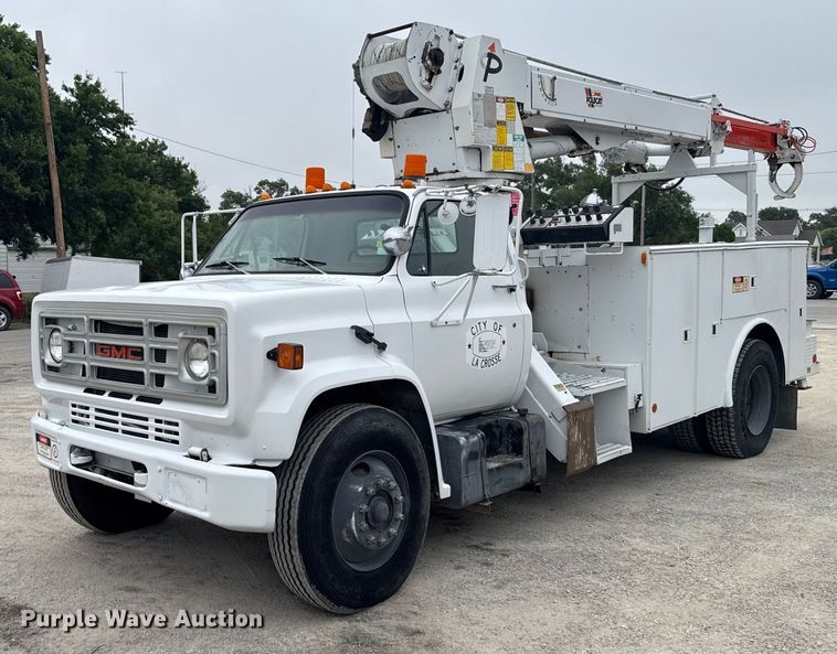 1988 GMC C7000 digger derrick truck - EG6621