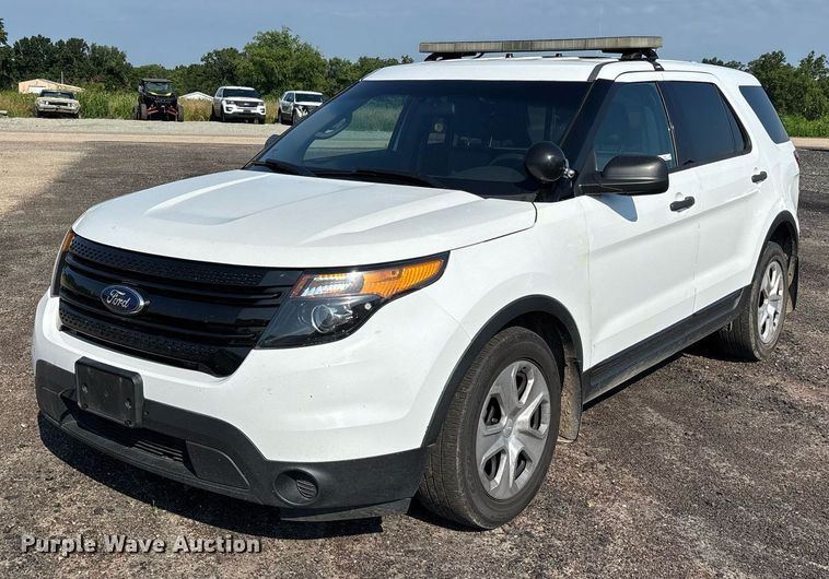 2014 Ford Explorer Police interceptor SUV - EJ7591