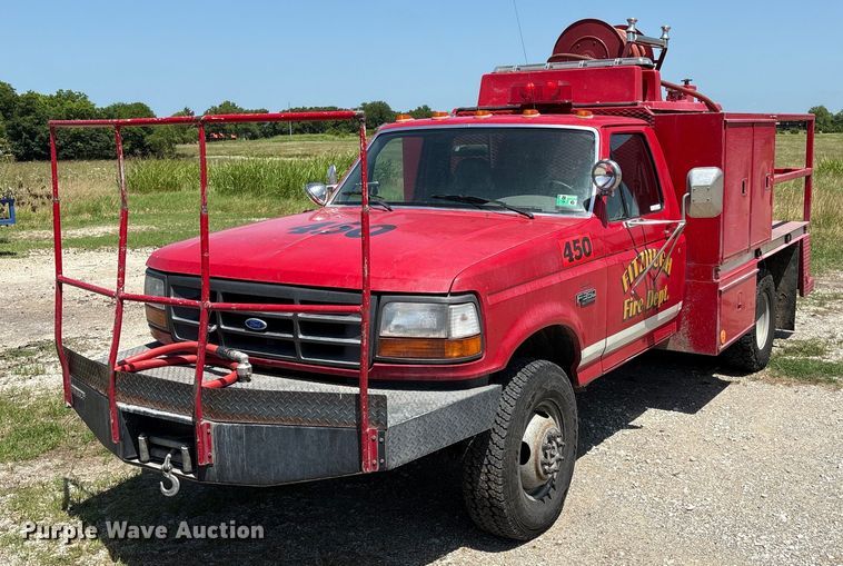 1995 Ford F350 XL brush fire truck - EL2130