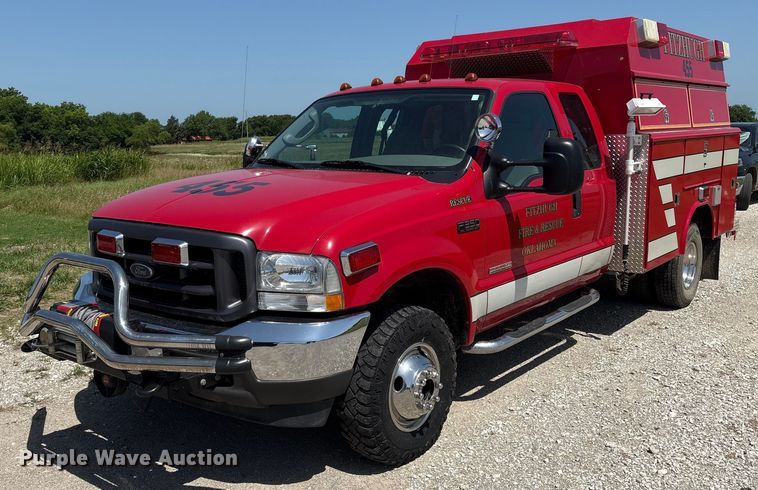 2004 Ford F350 Super Duty brush fire truck - EL2131