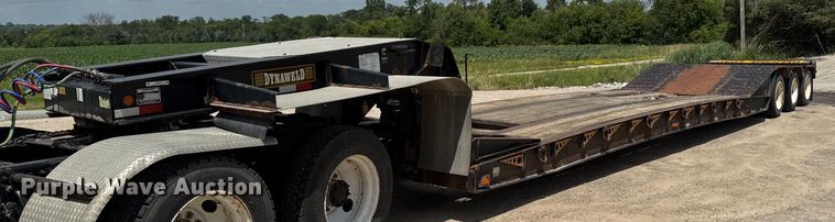 2013 Dynaweld LB52-24DPS lowboy equipment trailer - EM2076