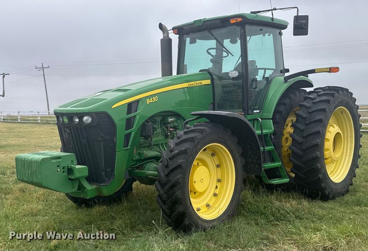2008 John Deere 8430 MFWD tractor - EG6597
