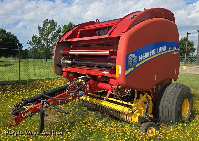 2018 New Holland 560RB round baler - EN8192