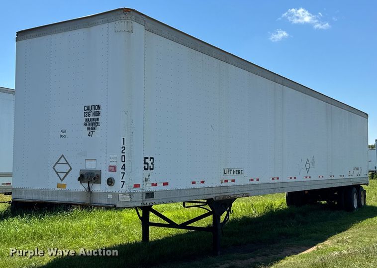 2000 Great Dane dry van trailer - DU9214