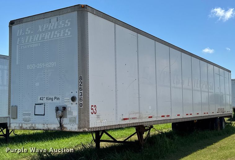 2000 Wabash DVCVHPC dry van trailer - DU9216