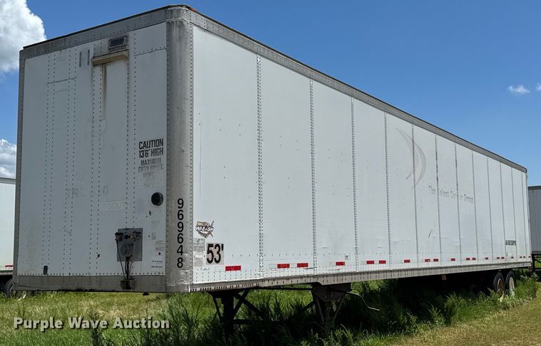 2008 Wabash DVLSHPC dry van trailer - DU9217