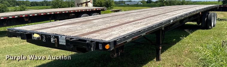2005 Fontaine EFTW-6-8048SLAWK flatbed trailer - DU9219