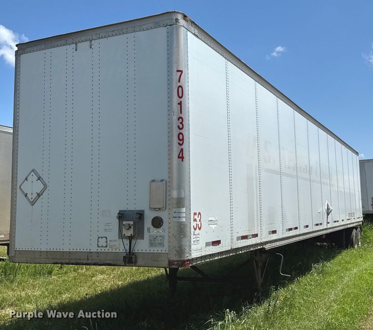 2007 Wabash DVCVHPC dry van trailer - DU9233