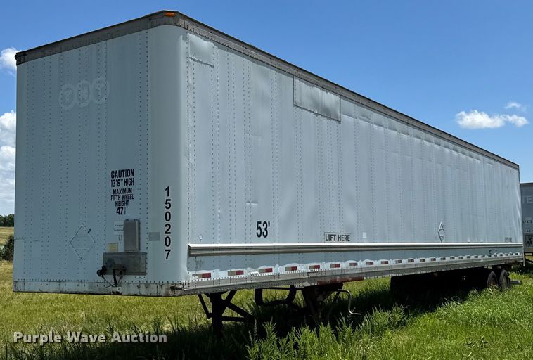 2000 Strick dry van trailer - DU9235