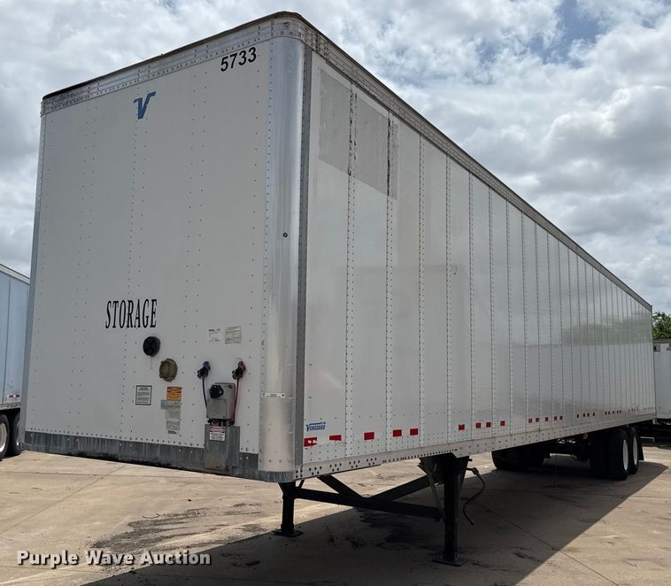 2016 Vanguard VXP dry van trailer - DX5556