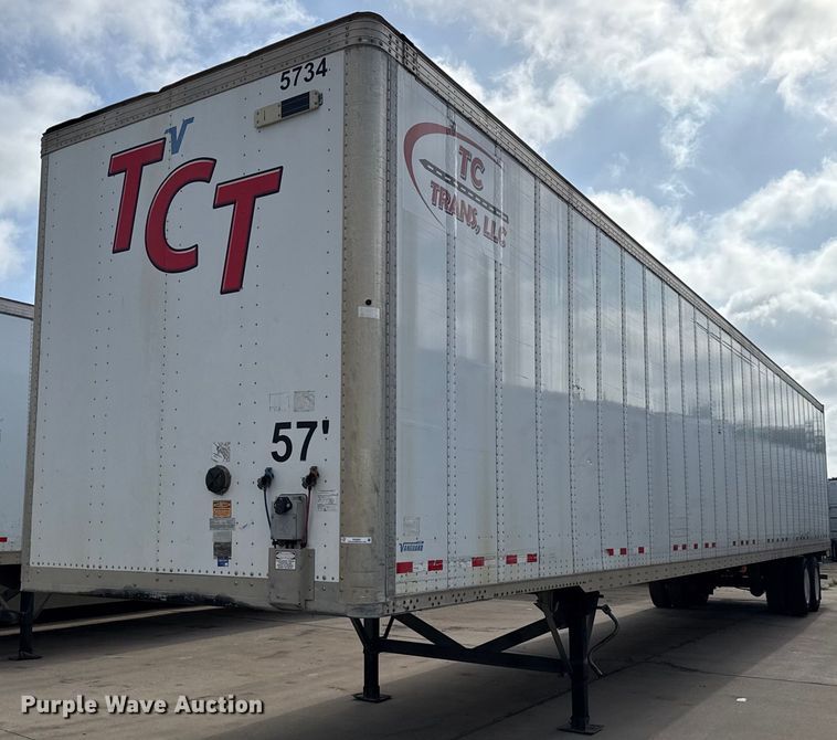 2016 Vanguard VXP dry van trailer - DX5557