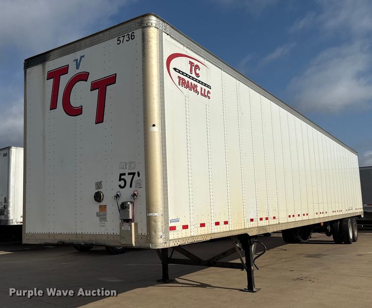2016 Vanguard VXP dry van trailer - DX5558