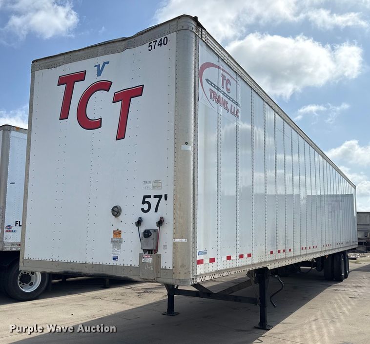 2016 Vanguard VXP dry van trailer - DX5559