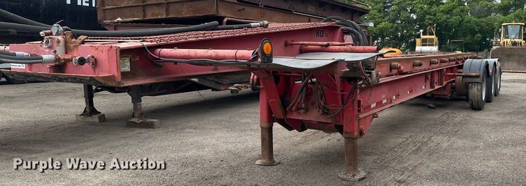 1991 Benlee roll-off container trailer - EB2637