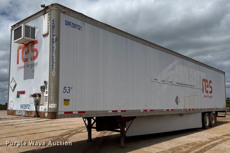 1998 Wabash dry van trailer - ED5627