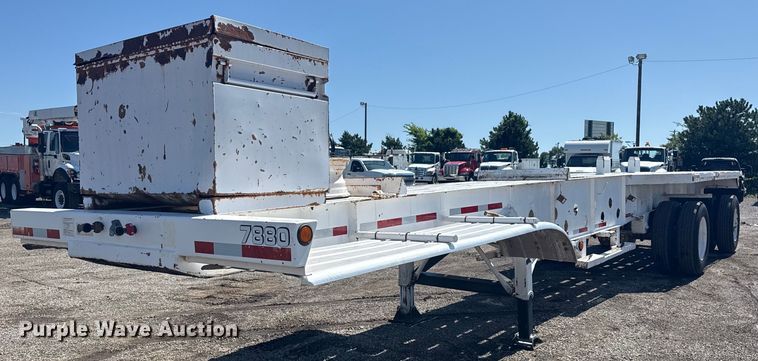1996 Transcraft pipe trailer - EG5935