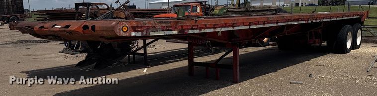 1972 Nabo oilfield trailer - EG6619