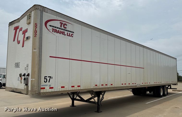 2014 Vanguard VXP 57' dry van trailer - EJ3737