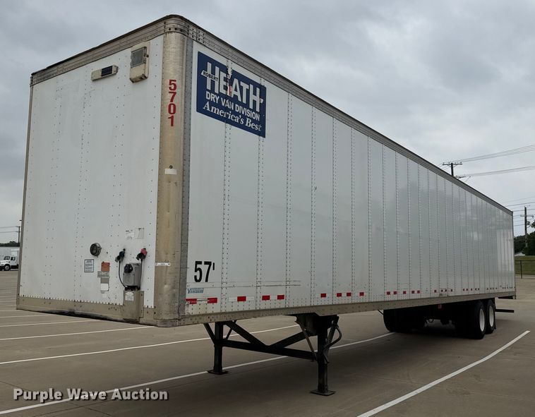 2014 Vanguard VXP 57' dry van trailer - EJ3740