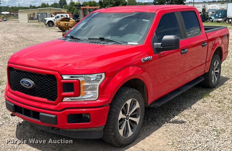 2019 Ford F150 STX SuperCrew pickup truck - DU9245