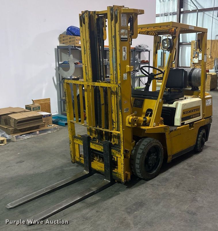 1985 Komatsu FG20 forklift - EC3542
