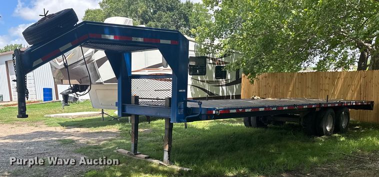 1998 Shop built flatbed trailer - EG6652
