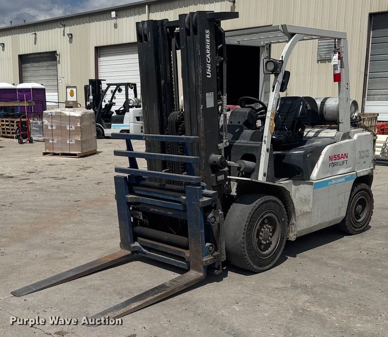 2014 Nissan PF100YLP forklift - EG6658