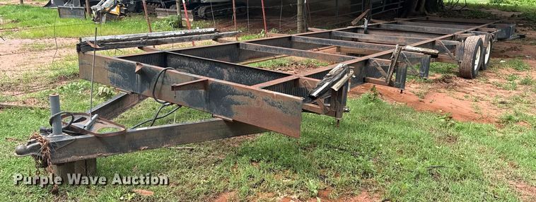 Shop built mobile home frame - EG8120