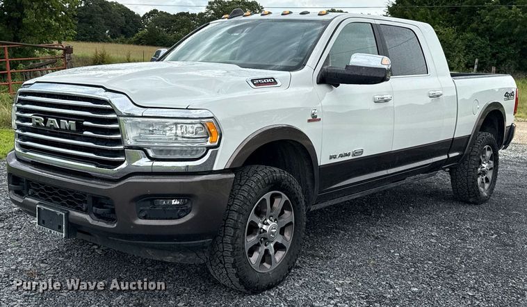 2019 Dodge Ram 2500 Longhorn Mega Cab pickup truck - EJ4805