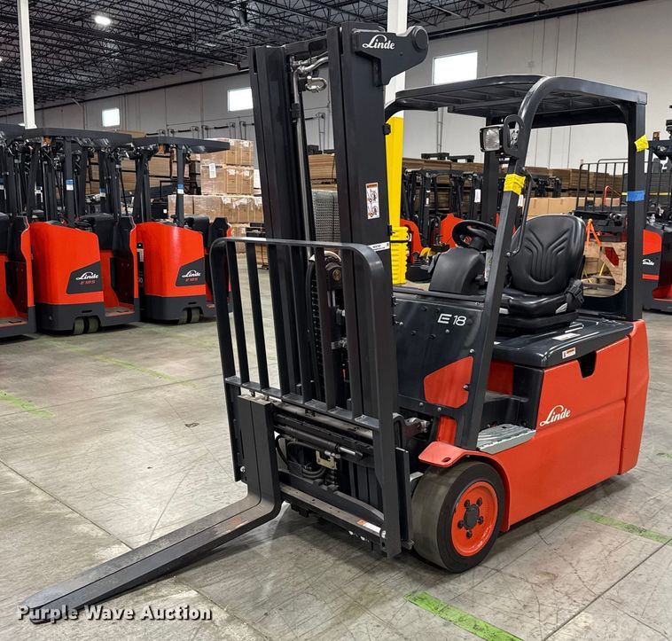2023 Linde E18 forklift - ND9799