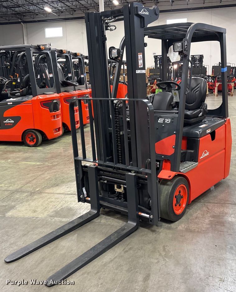 2023 Linde E18 forklift - ND9818