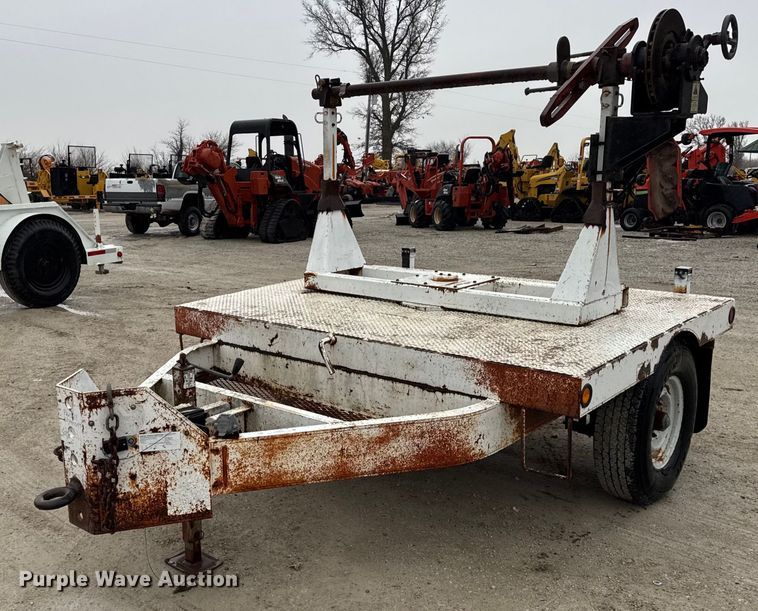 1995 Kiefer ICT 100 reel trailer - DH9802