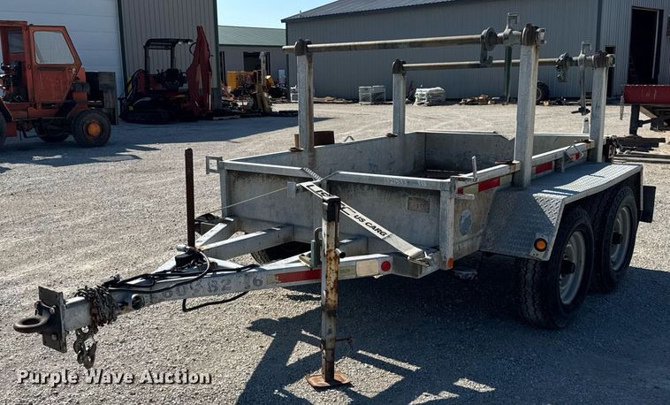 1999 Sauber Mfg Co 1521 reel trailer - DI9238