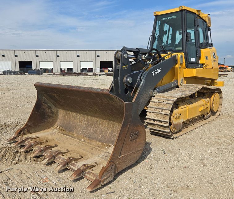 2017 John Deere 755K track loader - DR3761
