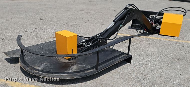 2025 GIYI GY-ECA63 skid steer brush mower - DR3931