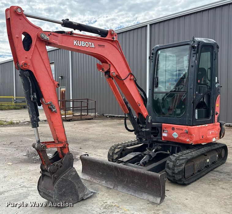 2017 Kubota KX033-4 mini excavator - DS3769
