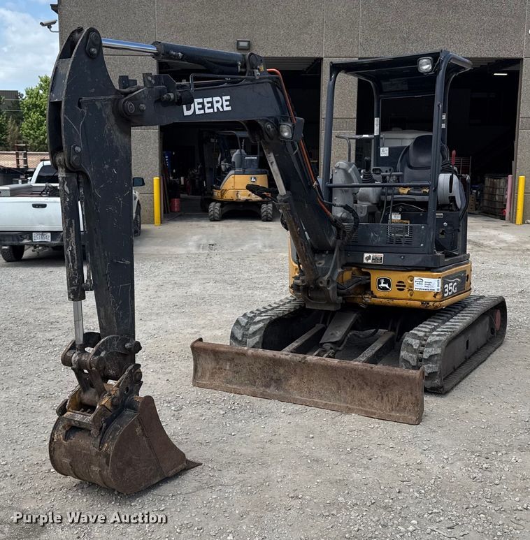 2016 John Deere 35G mini excavator - DS4376