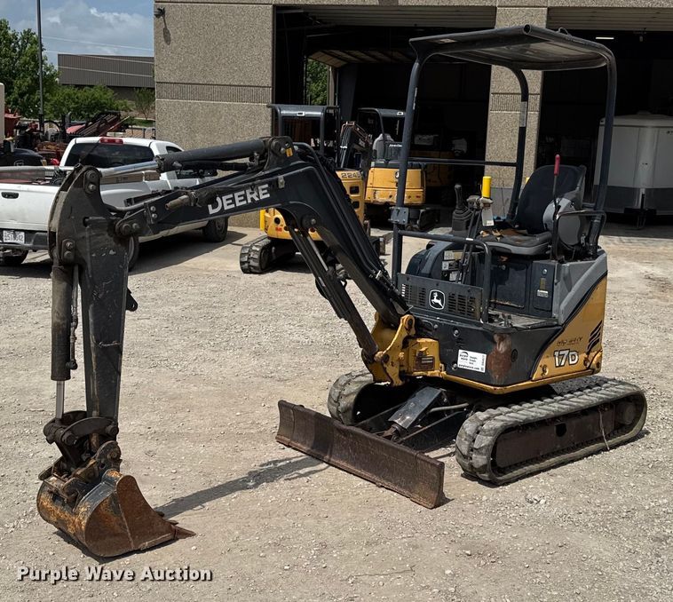 2012 John Deere 17D mini excavator - DS4377