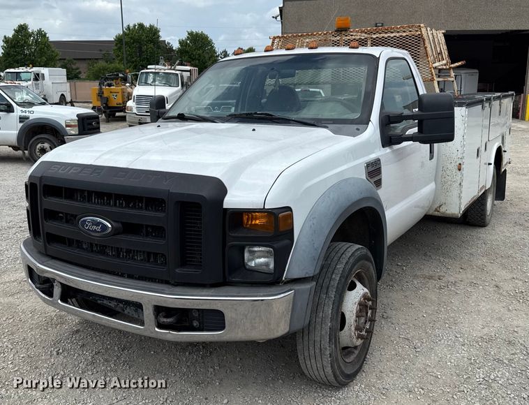 2008 Ford F550 utility / service truck - DS4379