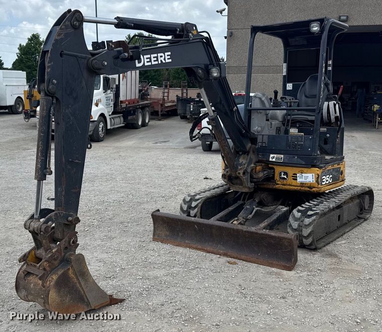 2016 John Deere 35G mini excavator - DS4380