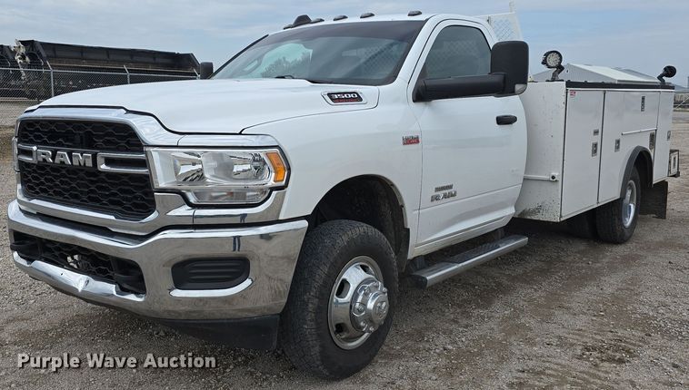 2021 Dodge Ram 3500  utility bed pickup truck - DT6906