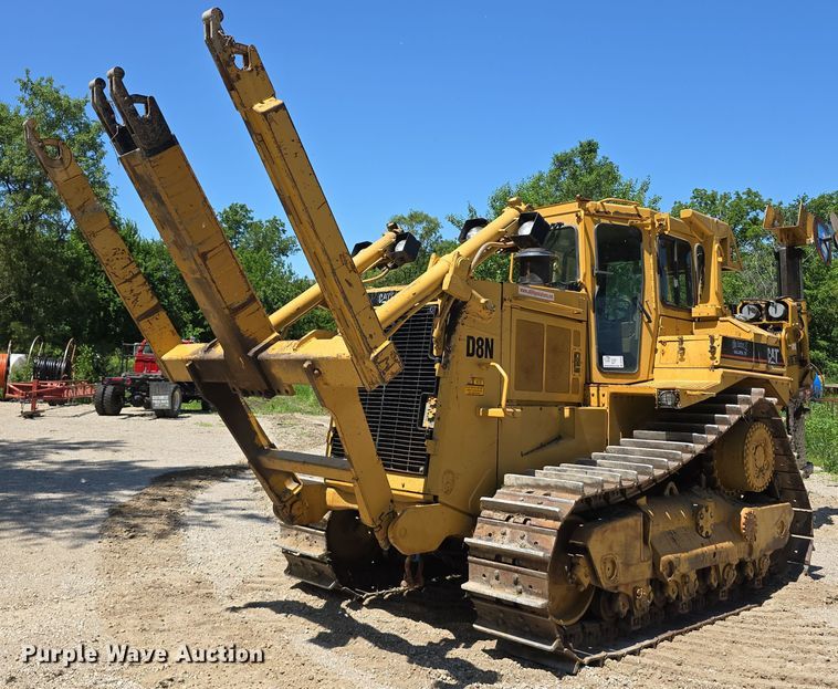 1990 Caterpillar D8N cable plow - DT6970